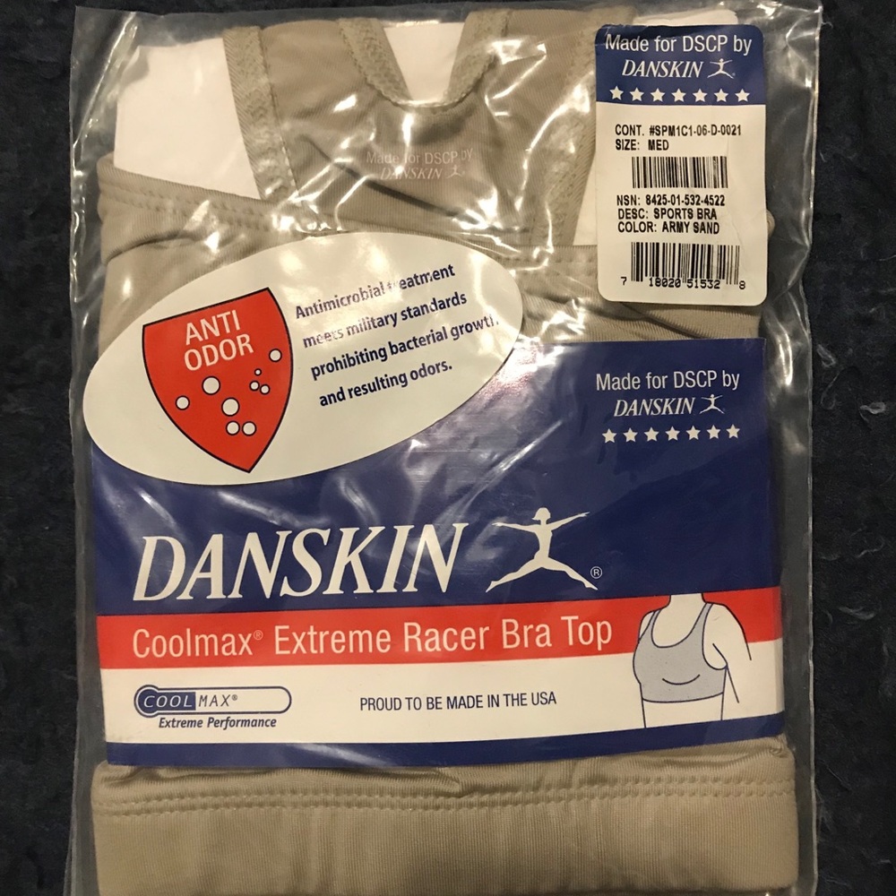 Danskin Coolmax Extreme Racer Bra Top - Picture 2 of 3